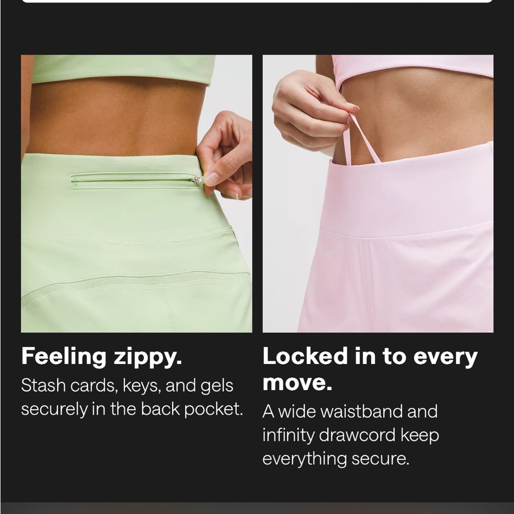 Size 4 Lululemon Speed Up Mid Rise 4 Inch Lined Short in Wild Bluebell - Picture 4 of 6